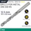 ALPEN PRO HSS 12.50MM DRILL DIN 388