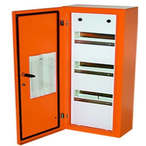 1X16WAY IND STEEL SURF DIN DB IP54 ORANGE - Image 2