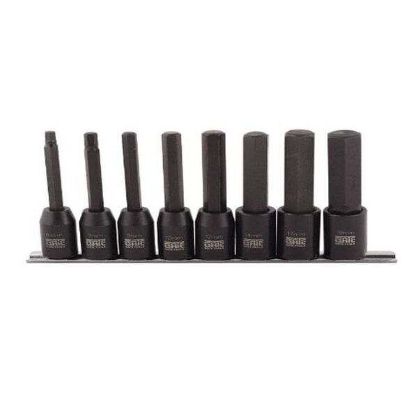 1/2" DR 8PCE HEX BIT SOCKET SET - Image 2