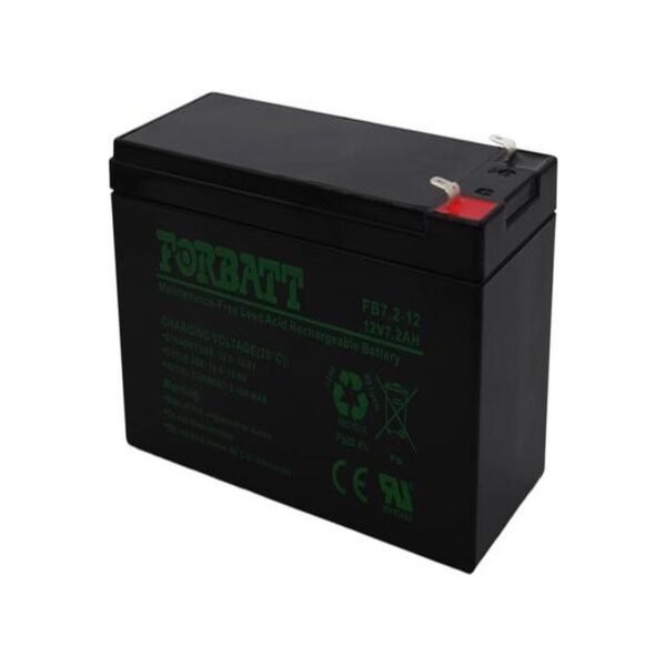 12V 7.2AH FORBATT GATE MOTOR BATTERY