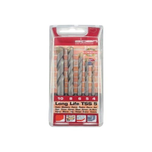 5PCE MASONRY DRILL BIT SET - Image 2