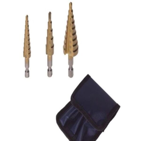 3PCE STEP DRILL SET