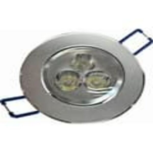 DOWNLIGHT PRESSED STEEL FIXED CHROME 82MM DIA. (GU10, NO LAMPHOLDER) BDL066-C