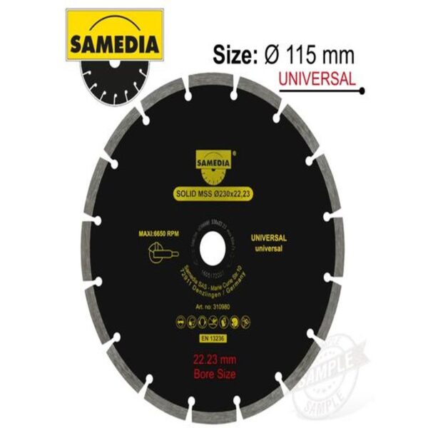DIAMOND BLADE 115MM X 22.23