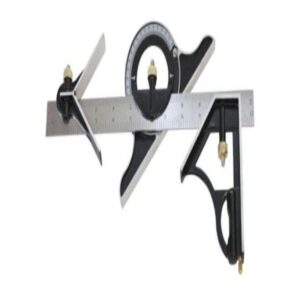 COMBINATION SQUARE WITH PROTRACTOR