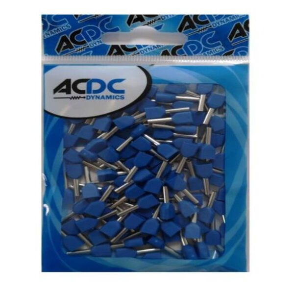 0.75MM BLUE TWIN BOOTLACE FERRULE / 100 - Image 2