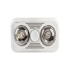 BATHROOM RECTANGULAR 3 IN 1 HEATER WHITE
