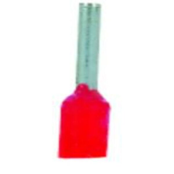 1MM RED BOOTLACE FERRULES/100 - Image 2