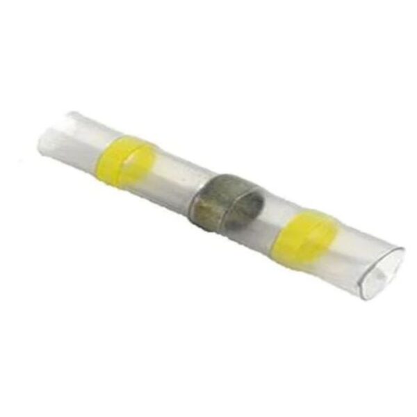 SOLDER BUTTCONNECTOR 4-6MM YELLOW 10 PACK