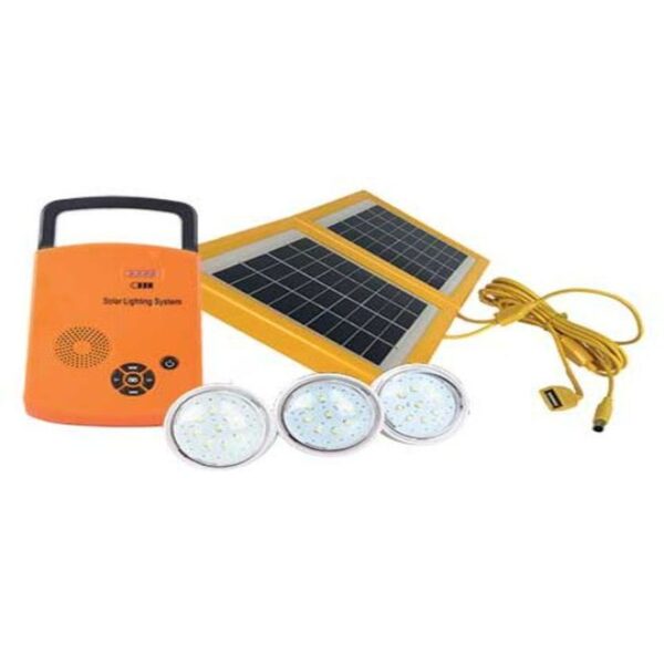 SOLAR KIT,C/W 2X 1.7W SOLAR PANELS,3X 0.9W LED BULBS - Image 2