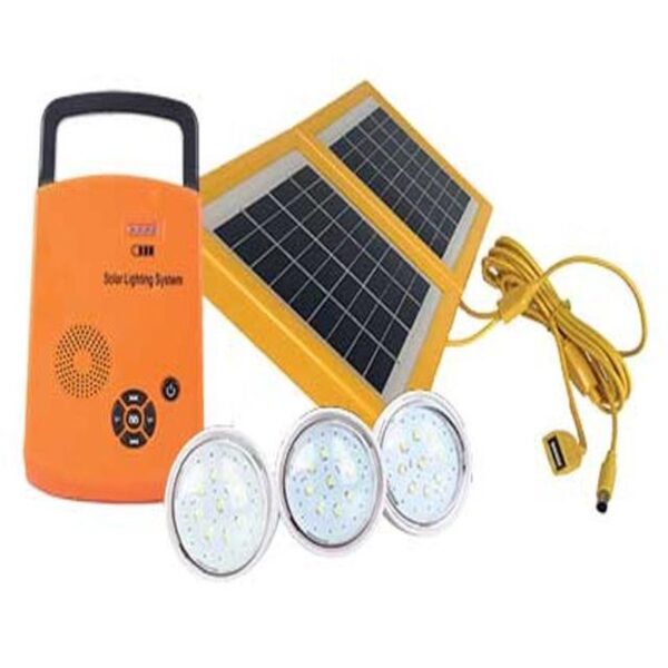 SOLAR KIT,C/W 2X 1.7W SOLAR PANELS,3X 0.9W LED BULBS