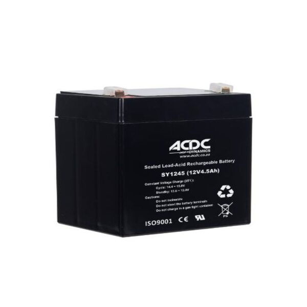 12V 4.5A/H BATTERY SEALED LEAD ACID - Image 2