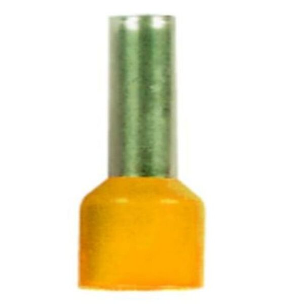 4MM BOOTLACE FERRULE ORANGE 100PACK - Image 2