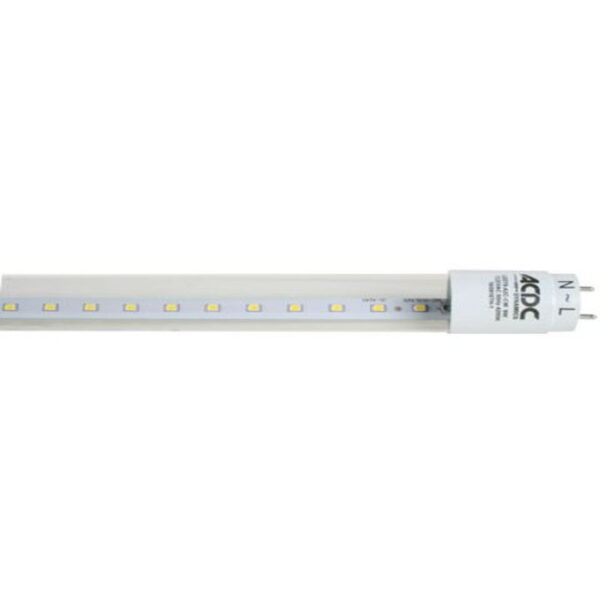 230VAC 9W DAYLIGHT CLEAR 550MM 2FT LED T8 TUBE - Image 2