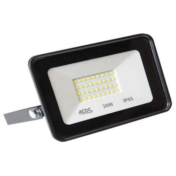 30W LED FLOOD LIGHT 220-240VAC COOL WHITE MIN IP65