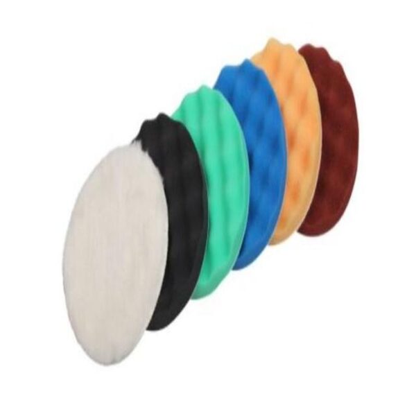 6PCE POLISHING KIT 180MM PADS M14