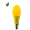 LED COLOURED A60 GLOBE B22 7W YELLOW