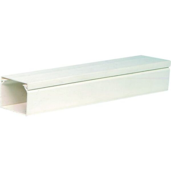 SOLID TRUNKING WHITE 100W X60H X 2M - Image 2