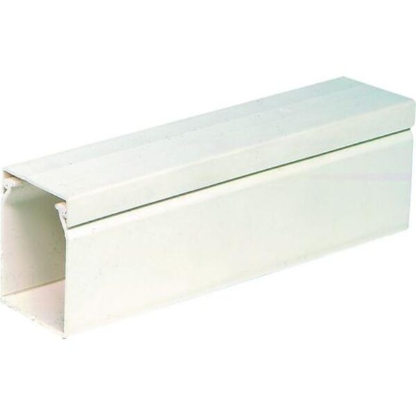 SOLID TRUNKING WHITE 100W X60H X 2M