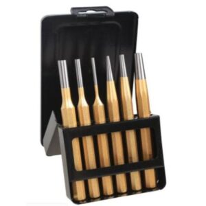6PCE PUNCH SET 3PCE PIN 3PCE TAPER