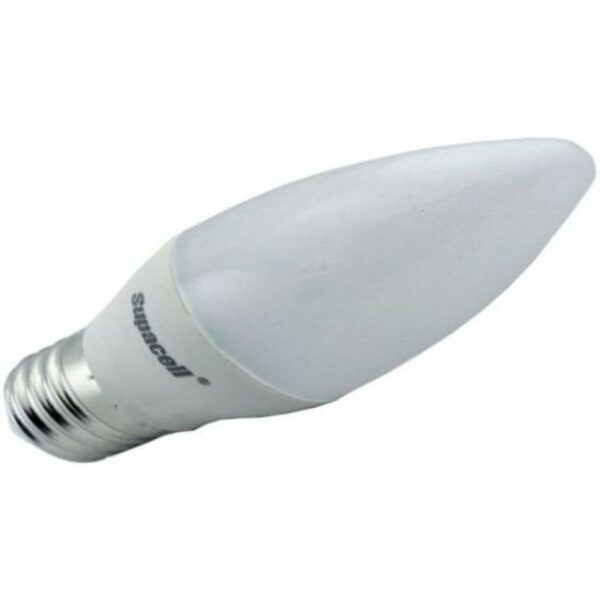 LED E27 CANDLE OPAL GLOBE 3000K WARM WHITE 5 WATT
