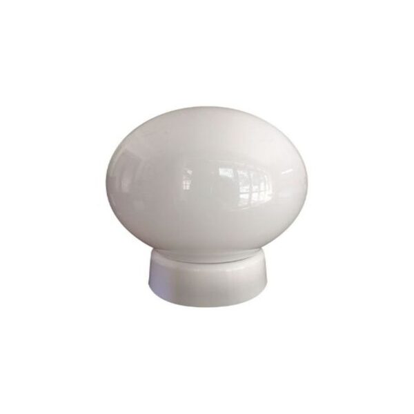 FISHBOWL CEILING LIGHT WHITE 160MM EXCL 1X B22 60W