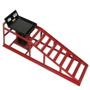 CAR RAMP WITH 2 TON GARAGE JACK SOLD PER ONE