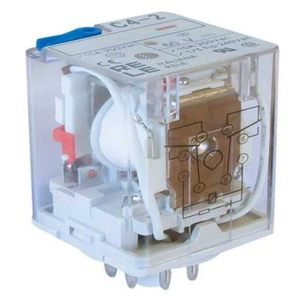 C42 24VDC 8PIN RELAY 10A 2C/O - Image 2