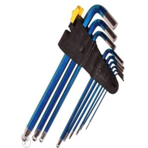 9PIECE METRIC BALLPOINT ALLEN KEY