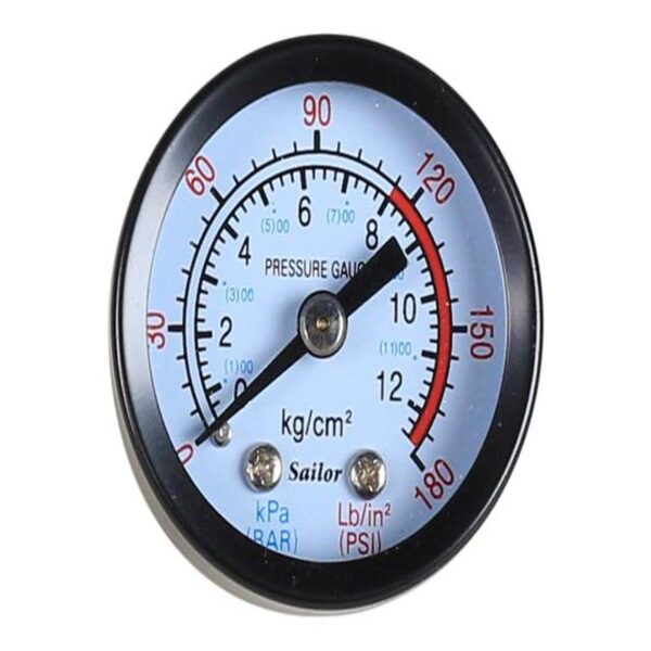 AIR GAUGE 40MM MALE THREAD 1/8"