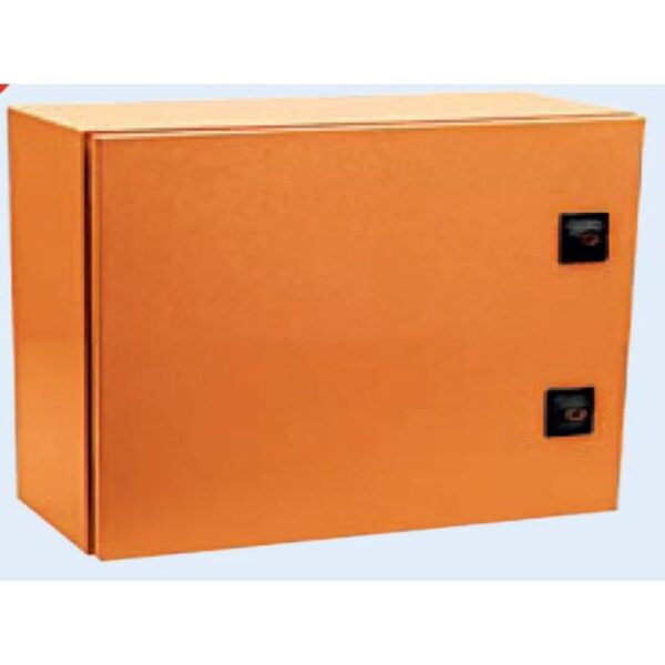 ORANGE M.STEEL ENCLOSURE 400X600X200 IP65 - Image 2
