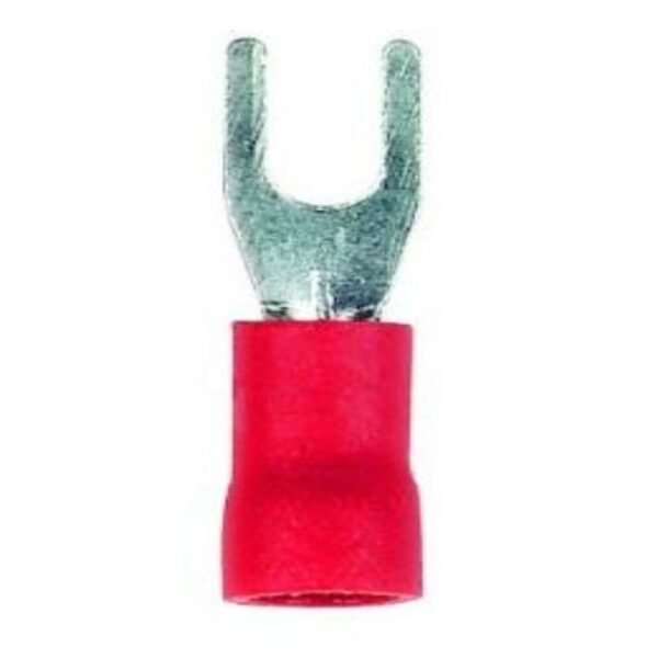 BM00108 1.5MM RED INS LUGS 3MM FORK /100 - Image 2