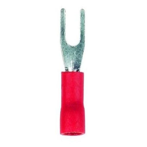BM00108 1.5MM RED INS LUGS 3MM FORK /100