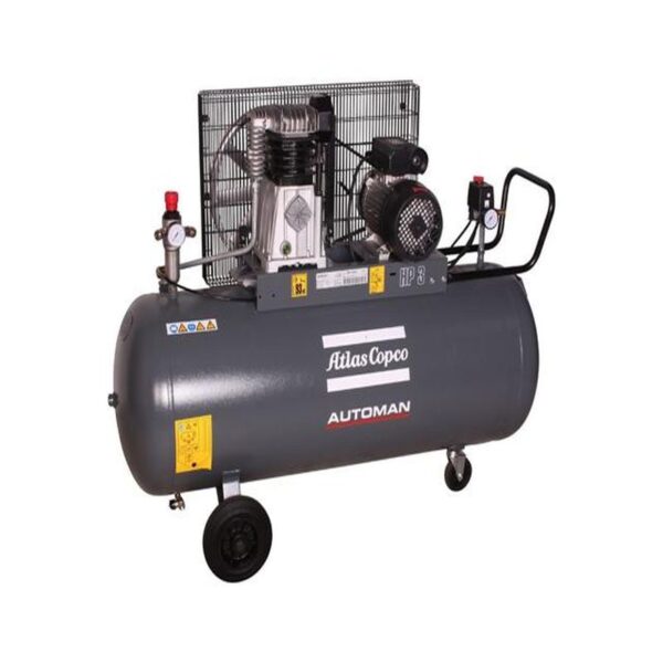 COMPRESSOR ATLAS COPCO 200 LITER 2.2KW 10 BAR 220V