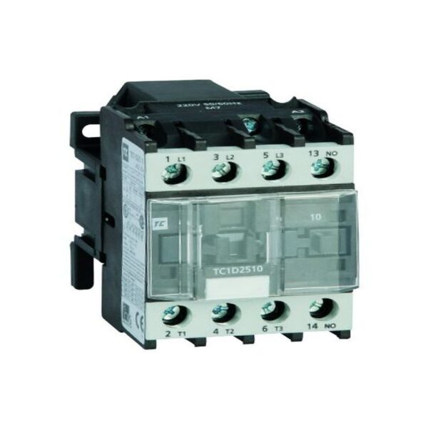 TC1-D0910 U 4KW 9A 3P CONTACTOR 1NO 240VAC COIL - Image 2