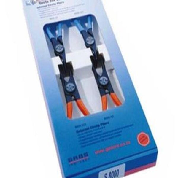 PLIER GED CIRCLIP SET 4PC S8000