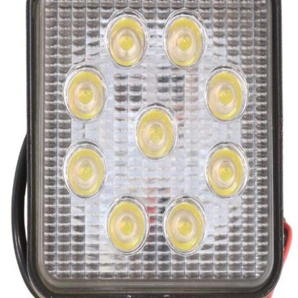 27W LED WORK LIGHT SQUARE MODEL 30 DEG PENCIL BEAM