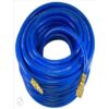 (A) BLUE 20M PVC FLEXIBLE HOSE 8MM WITH COUPLERS