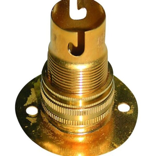 CLH22-0B METAL LAMP HOLDER BB BRASS