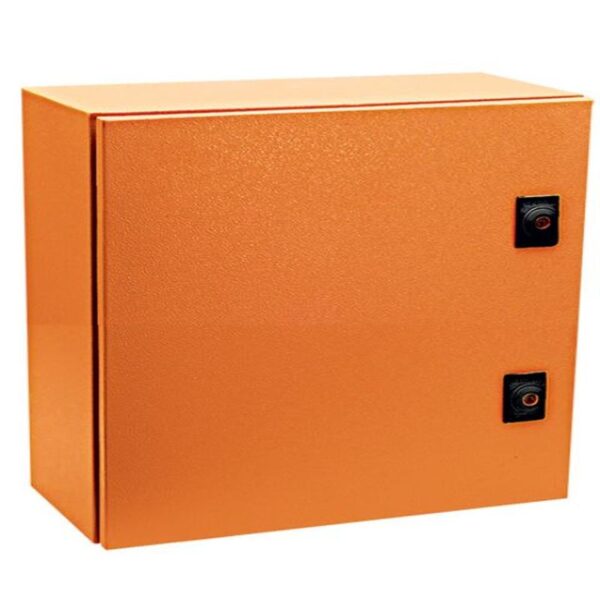 KA0013 ENCLOSURE METAL ORANGE 600X400X250