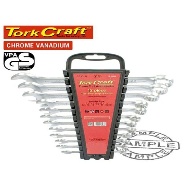 TC50112 12PCS COMBINATION SPANNER SET