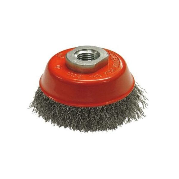 TCW006-2 WIRE CUP BRUSH 75MM X M14 CRIMED