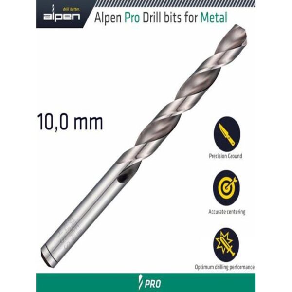 ALPEN PRO HSS DRILL DIN 338 RN 135