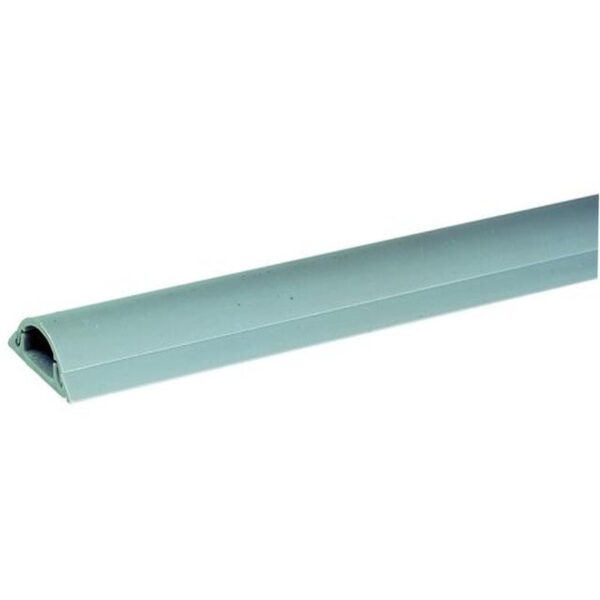 RTD-40D HALF ROUND TRUNKING GR 40W X 11H 1M