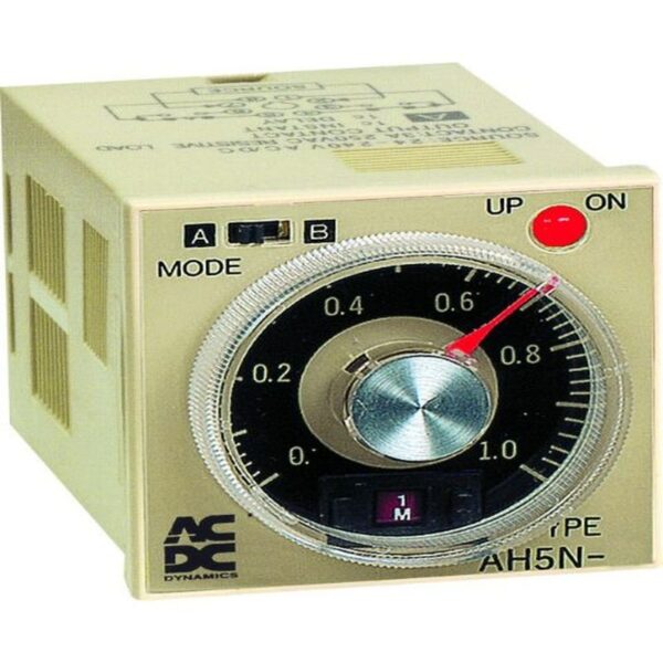 AH5N TIMER 48X48 1S TO 600H 24-240VAC - Image 2