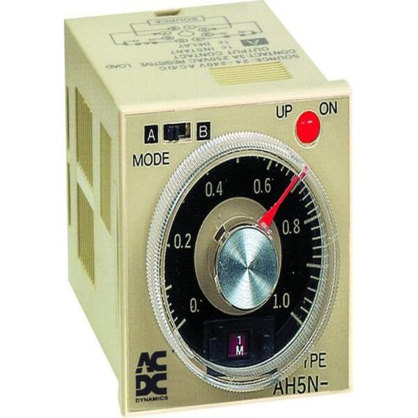 AH5N TIMER 48X48 1S TO 600H 24-240VAC