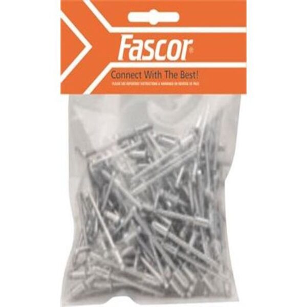 RIVET FASCOR AS4012 4.0X12MM P/100