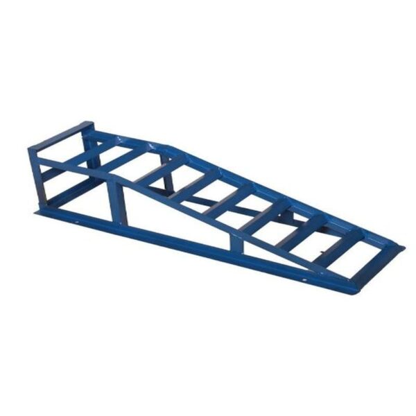 STEEL CAR RAMP EACH BLUE