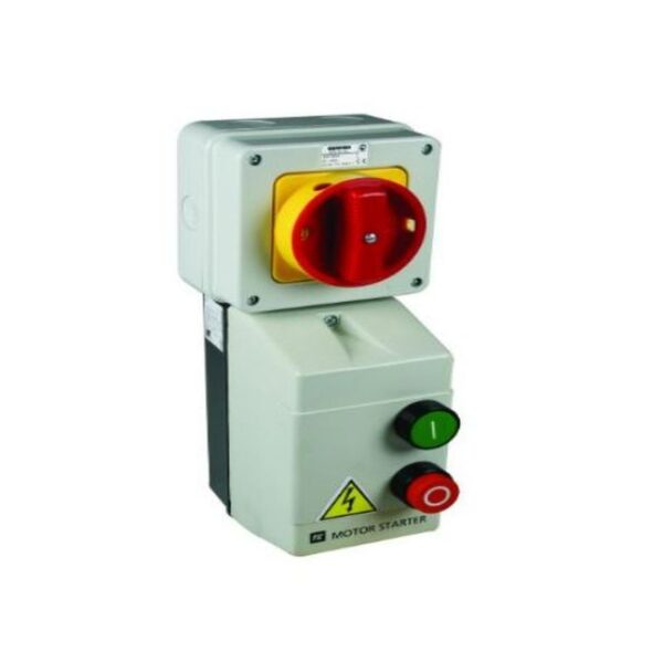 7.5kW 400V DOL STARTER 12-18A GREY POLY IP65 415V COIL - Image 2