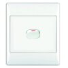1-LEVER 2-WAY SWITCH 2X4 C/W WHITE COVER PLATE - Image 2
